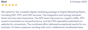 Digital Marketing Reach Agency review